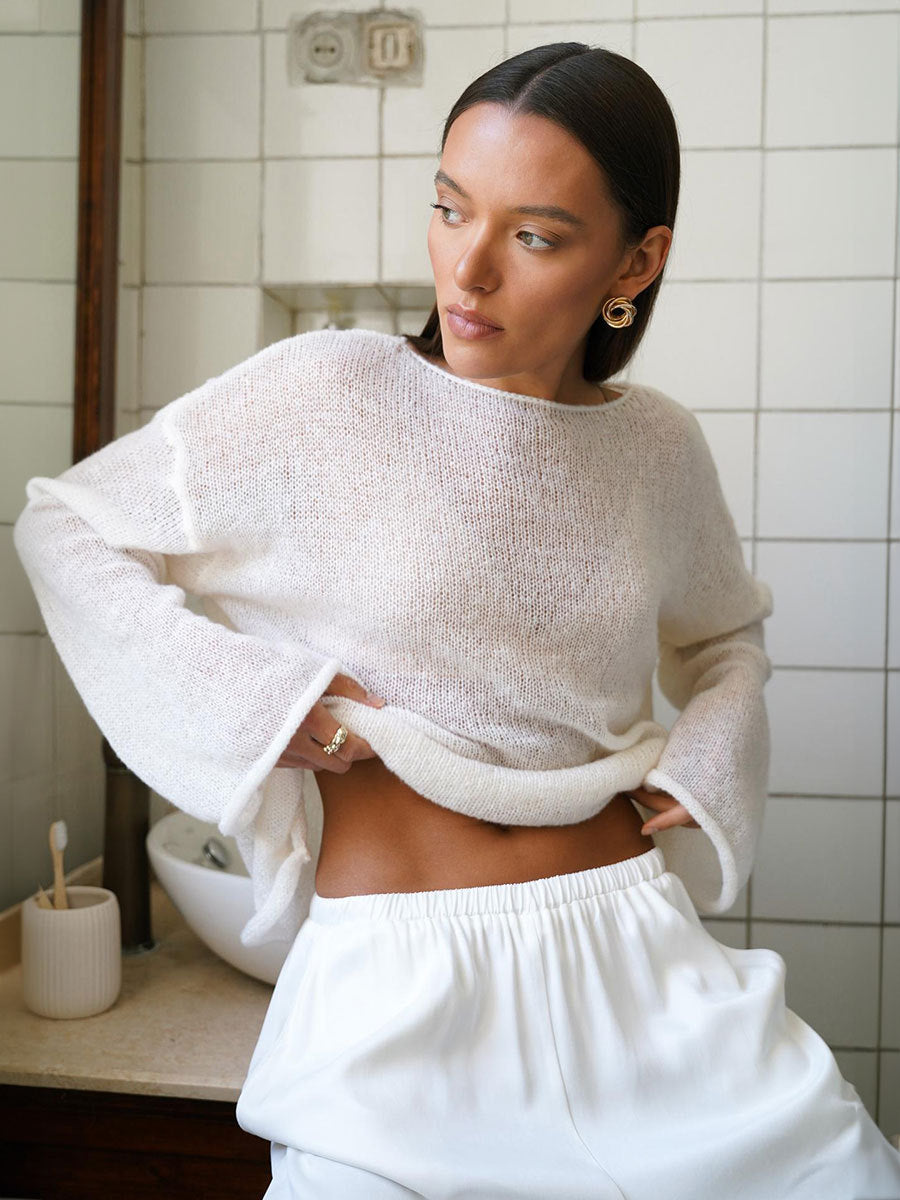 LEICHTER STRICKPULLOVER – LUFTIGER KOMFORT MIT MODERNEM SCHNITT