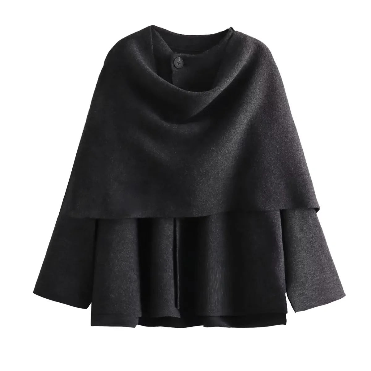 ELEGANTES PONCHO-SHIRT – EIN HINGUCKER FÜR BESONDERE MOMENTE