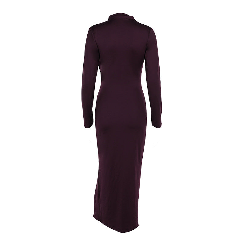 ELEGANTES MAXIKLEID MIT DRAPIERUNG – FEMININ UND ANMUTIG