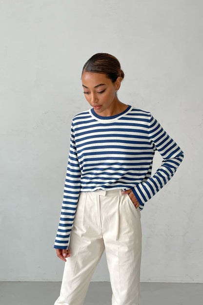 KLASSISCHER RINGELPULLOVER – MARITIMER STIL FÜR DEN ALLTAG