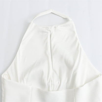 ELEGANTES HALTERTOP MIT SCHMUCKDETAILS – GLAMOURÖS