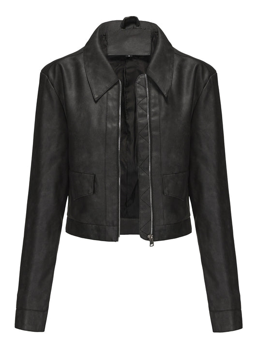 KURZE JACKE MIT KLASSISCHEM KRAGEN – MODISCH UND ZEITLOS