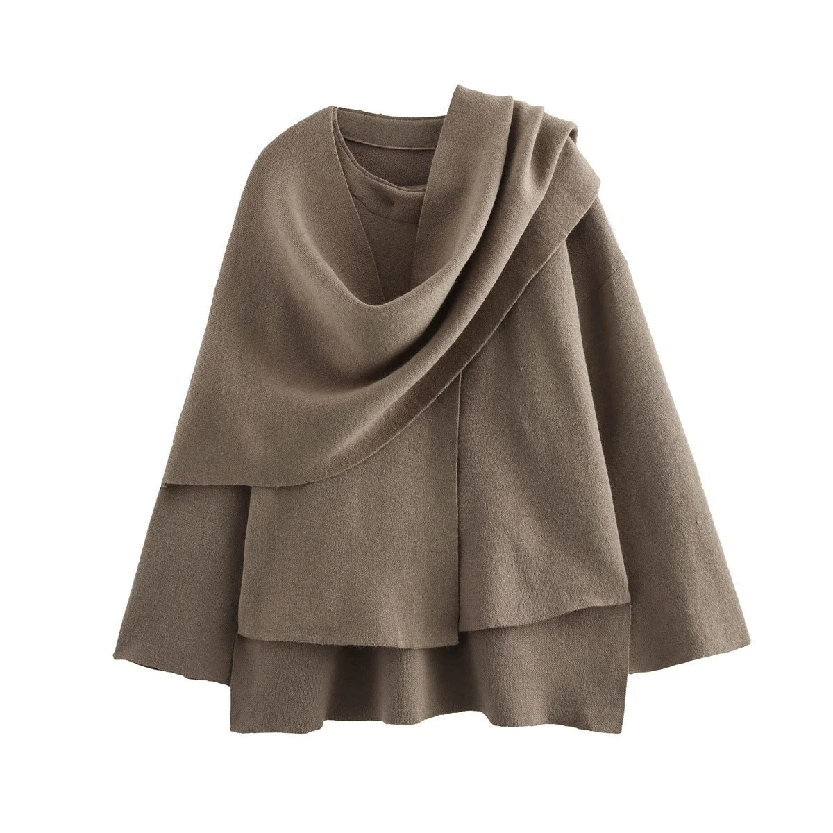ELEGANTES PONCHO-SHIRT – EIN HINGUCKER FÜR BESONDERE MOMENTE