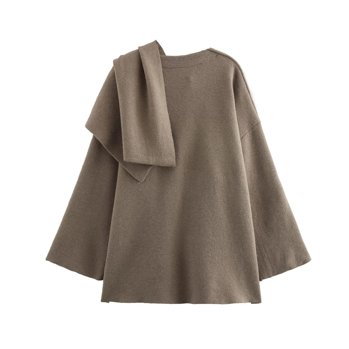 ELEGANTES PONCHO-SHIRT – EIN HINGUCKER FÜR BESONDERE MOMENTE