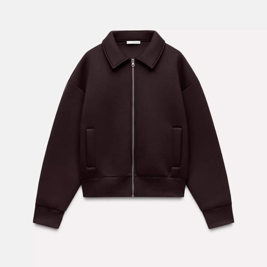 STILVOLLE BOMBERJACKE MIT REISSVERSCHLUSS