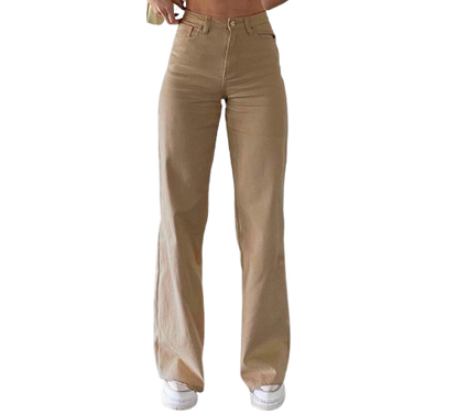 HIGH-WAIST-HOSE MIT WEITEM SCHNITT – STIL UND KOMFORT IN EINEM