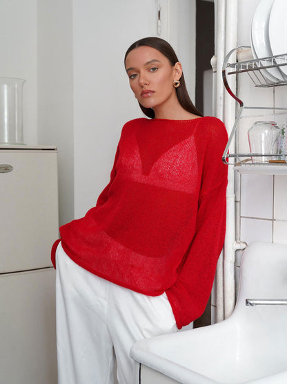 LEICHTER STRICKPULLOVER – LUFTIGER KOMFORT MIT MODERNEM SCHNITT