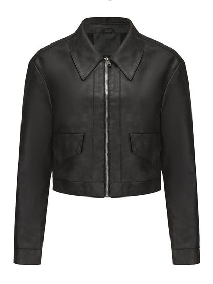 KURZE JACKE MIT KLASSISCHEM KRAGEN – MODISCH UND ZEITLOS