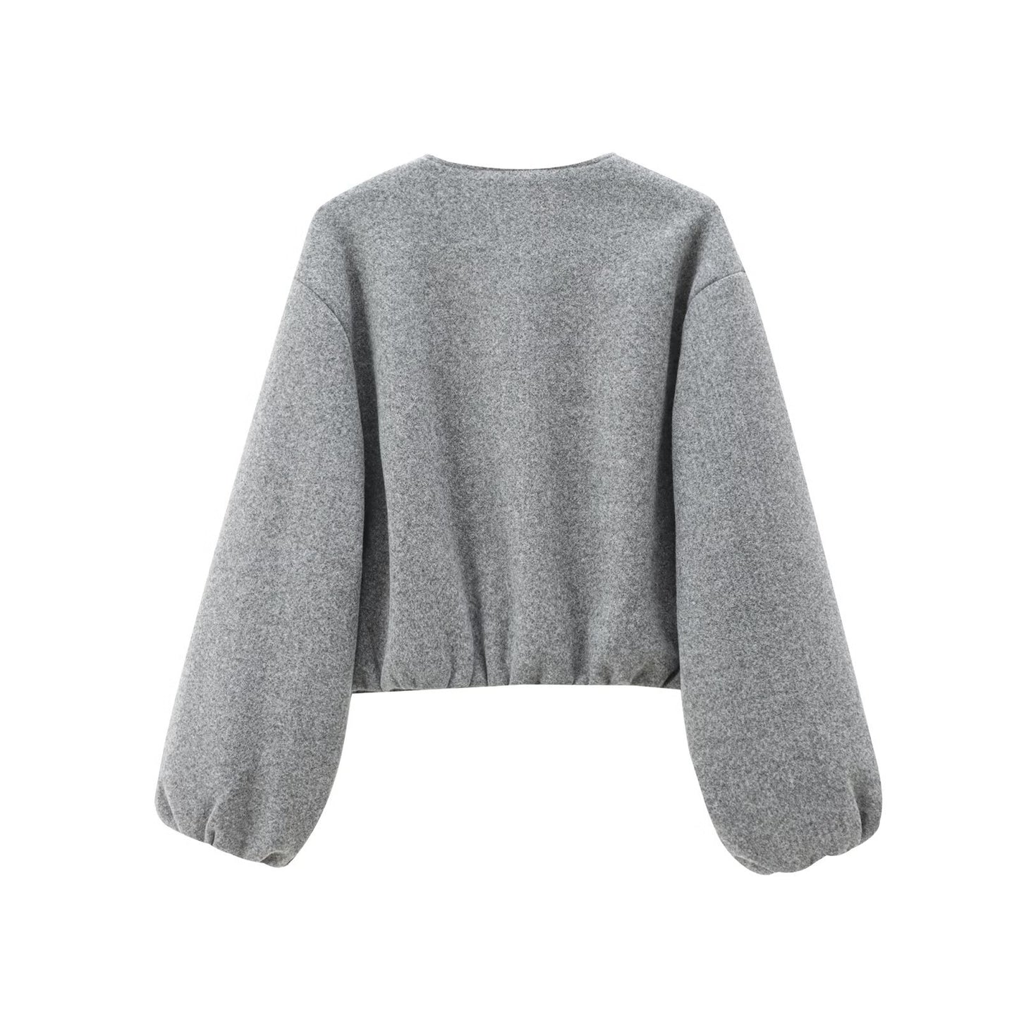 MODERNE KURZJACKE MIT REISSVERSCHLUSS