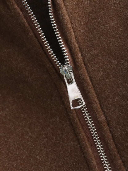 MINIMALISTISCHE JACKEN MIT REIßVERSCHLUSS – SCHLICHTER CHIC