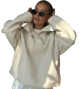 GEMÜTLICHER PULLOVER MIT STEHKRAGEN – PERFEKT FÜR KUSCHELIGE TAGE